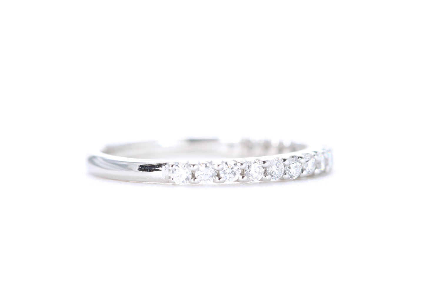 Pavé Diamond Ring 1/3 Carat in Platinum