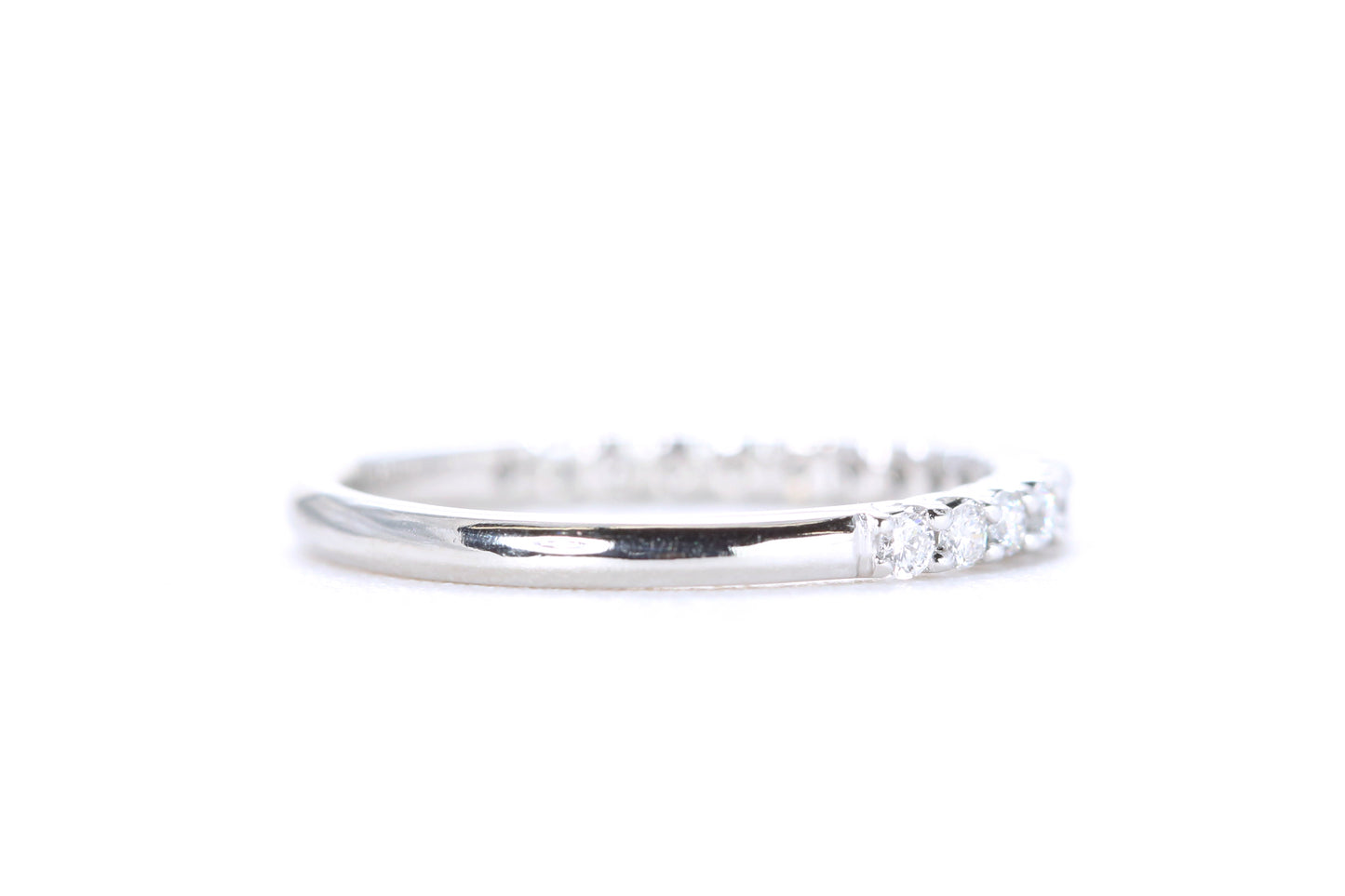 Pavé Diamond Ring 1/3 Carat in Platinum