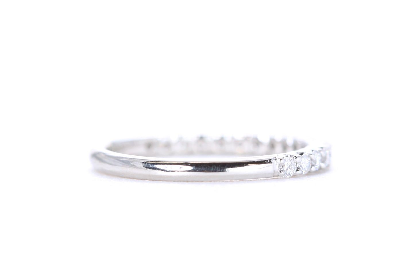 Pavé Diamond Ring 1/3 Carat in Platinum