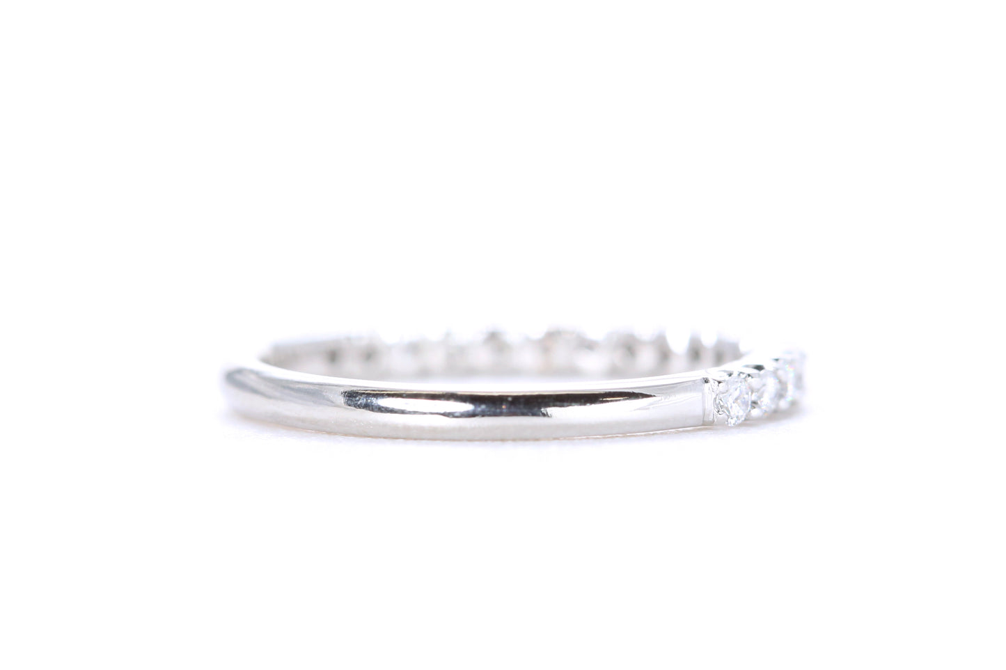 Pavé Diamond Ring 1/3 Carat in Platinum