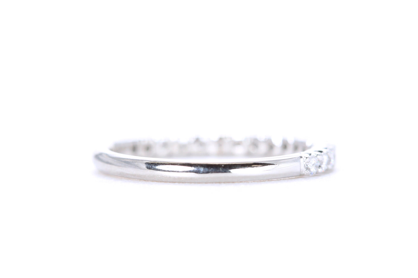 Pavé Diamond Ring 1/3 Carat in Platinum