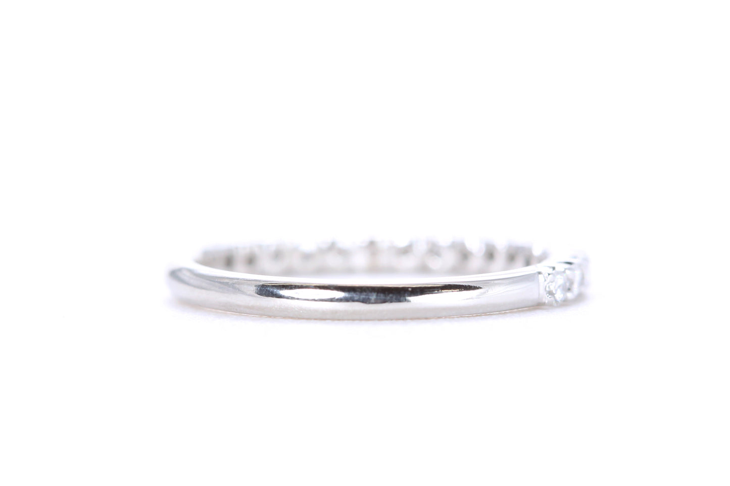 Pavé Diamond Ring 1/3 Carat in Platinum