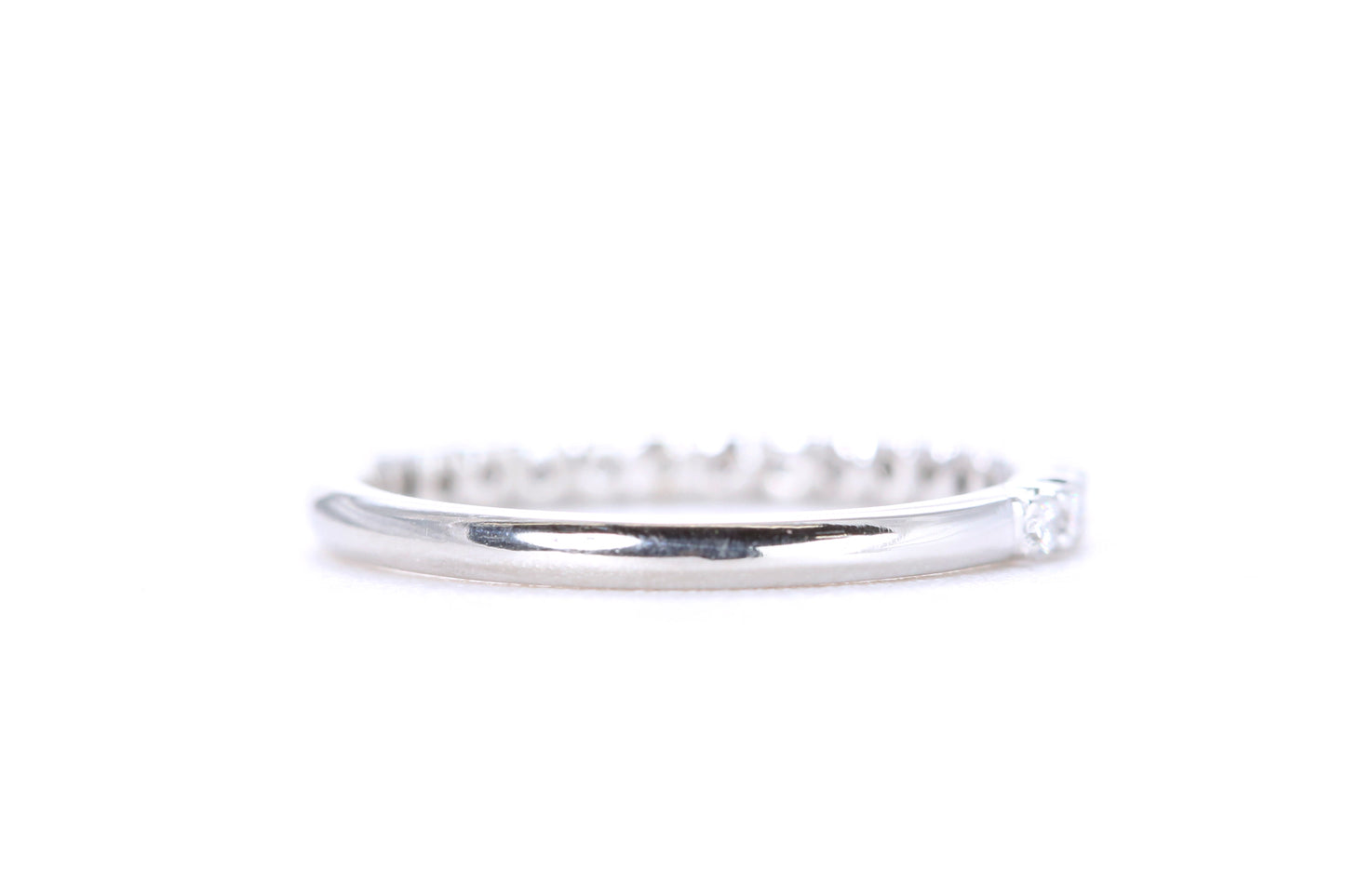 Pavé Diamond Ring 1/3 Carat in Platinum