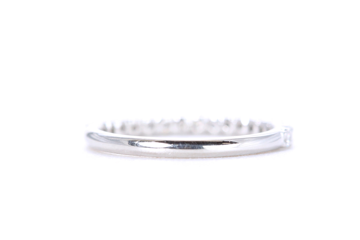 Pavé Diamond Ring 1/3 Carat in Platinum