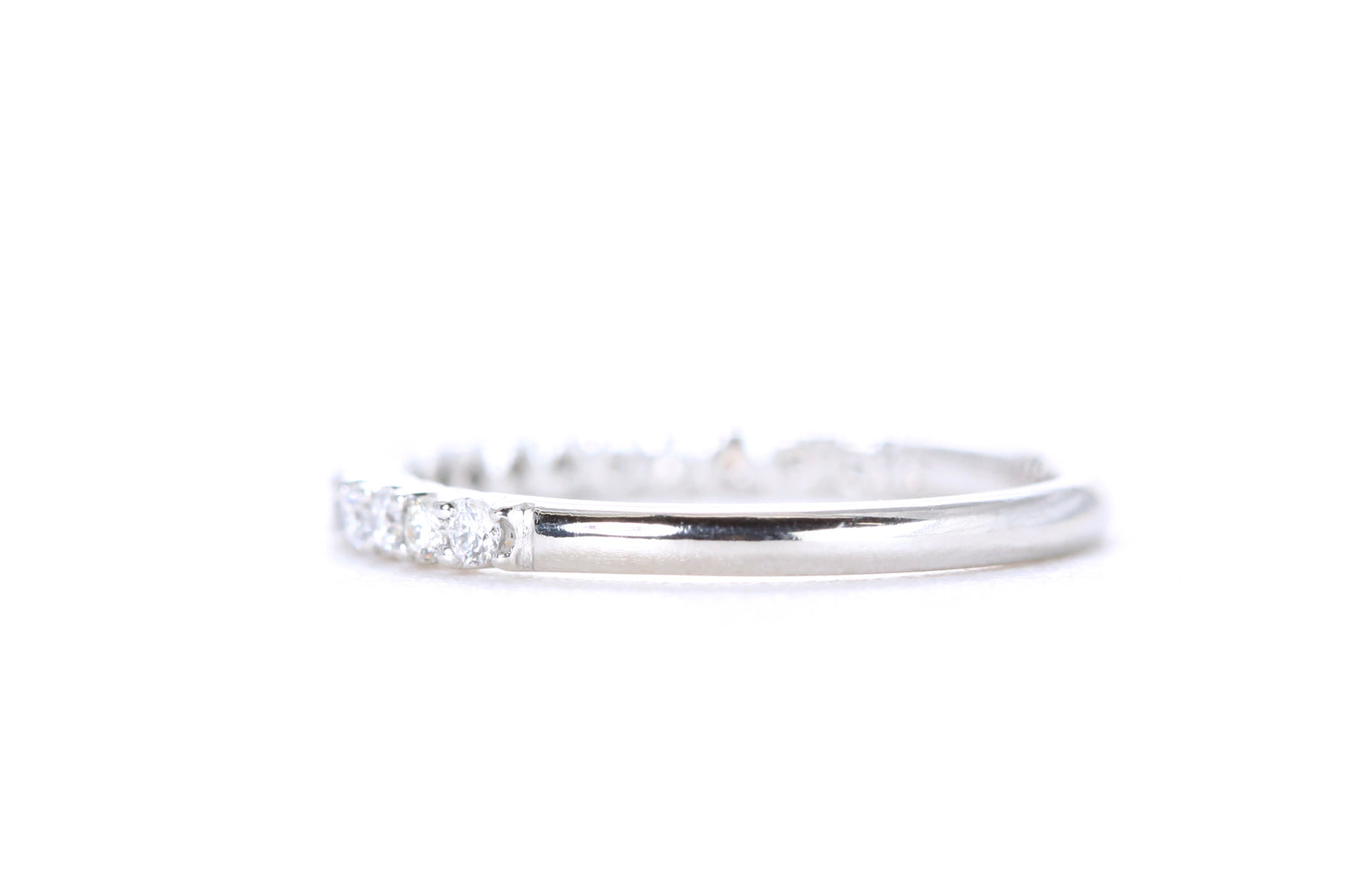 Pavé Diamond Ring 1/3 Carat in Platinum