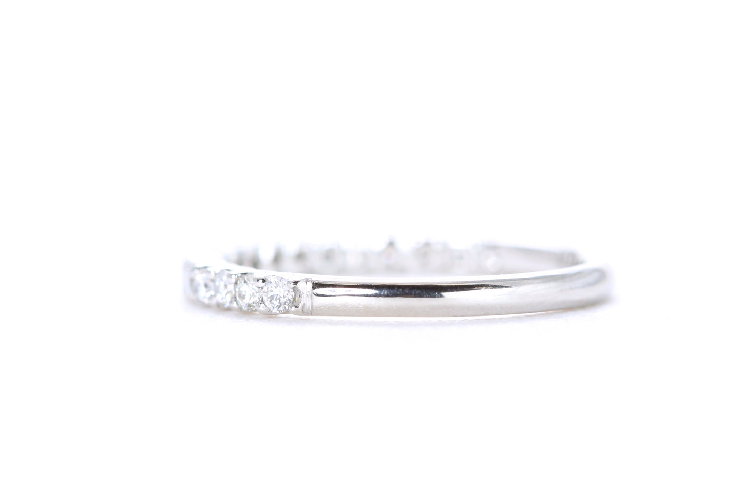 Pavé Diamond Ring 1/3 Carat in Platinum