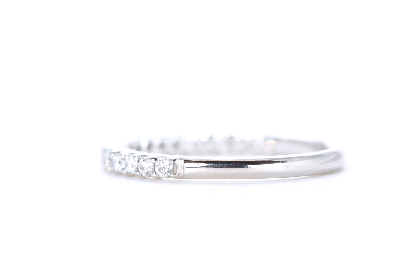 Pavé Diamond Ring 1/3 Carat in Platinum