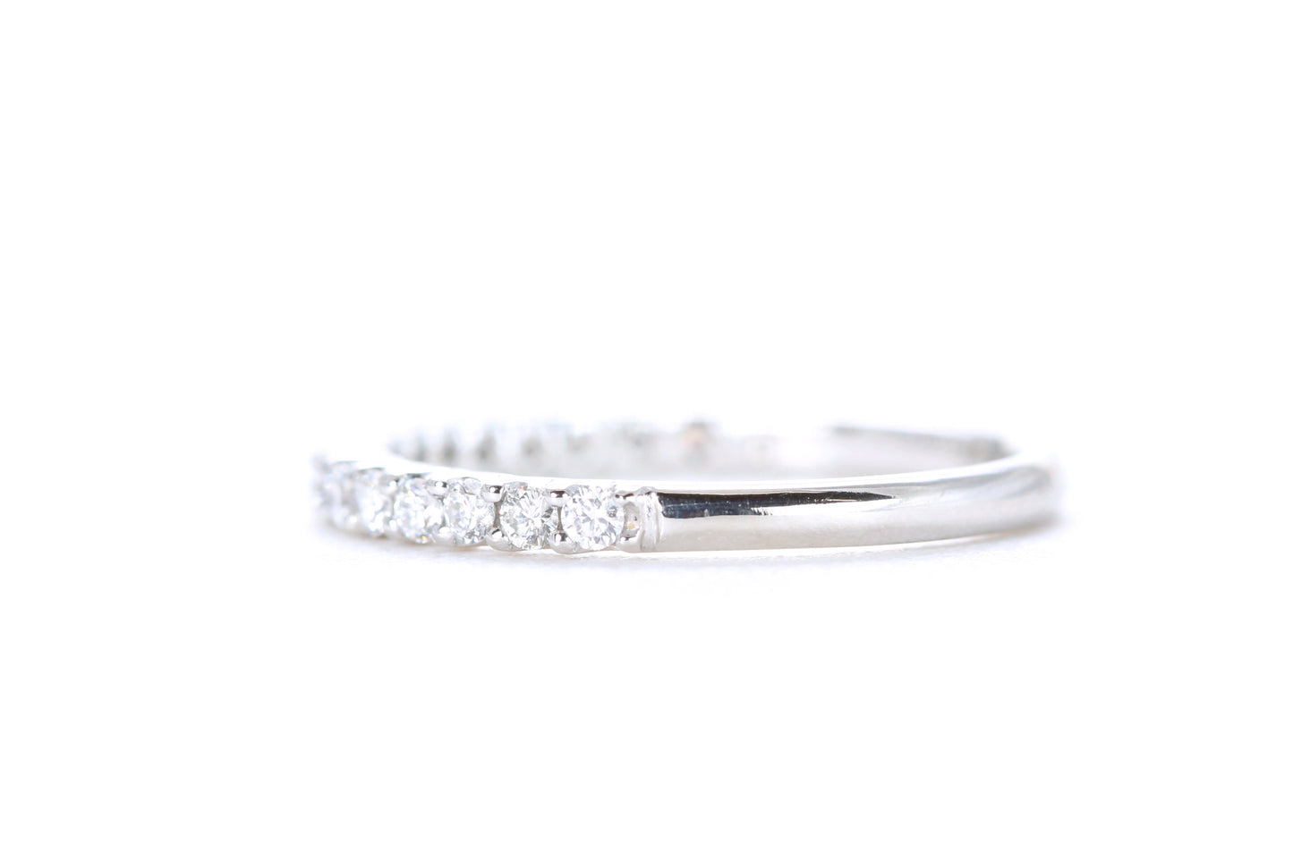 Pavé Diamond Ring 1/3 Carat in Platinum