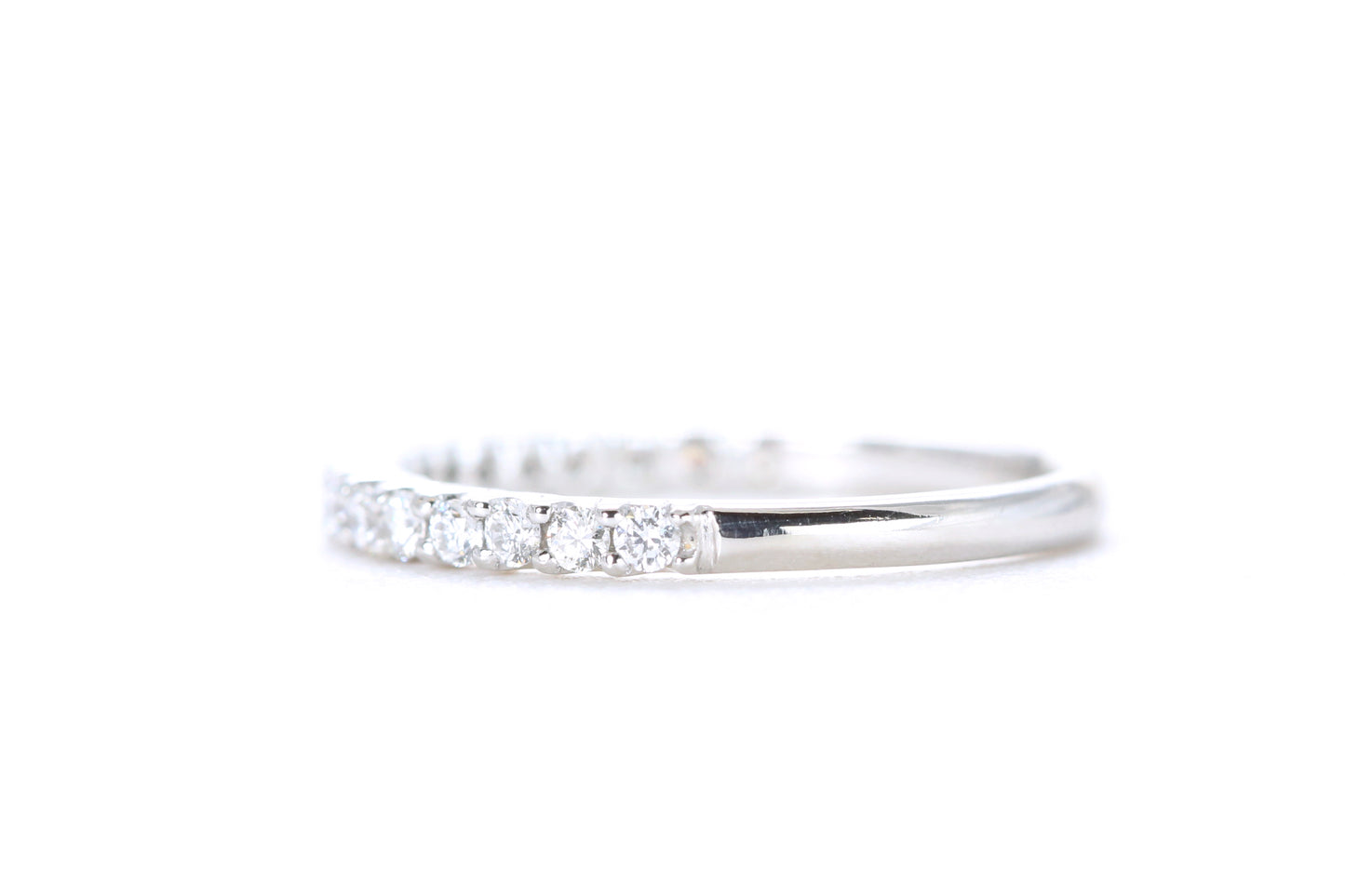Pavé Diamond Ring 1/3 Carat in Platinum
