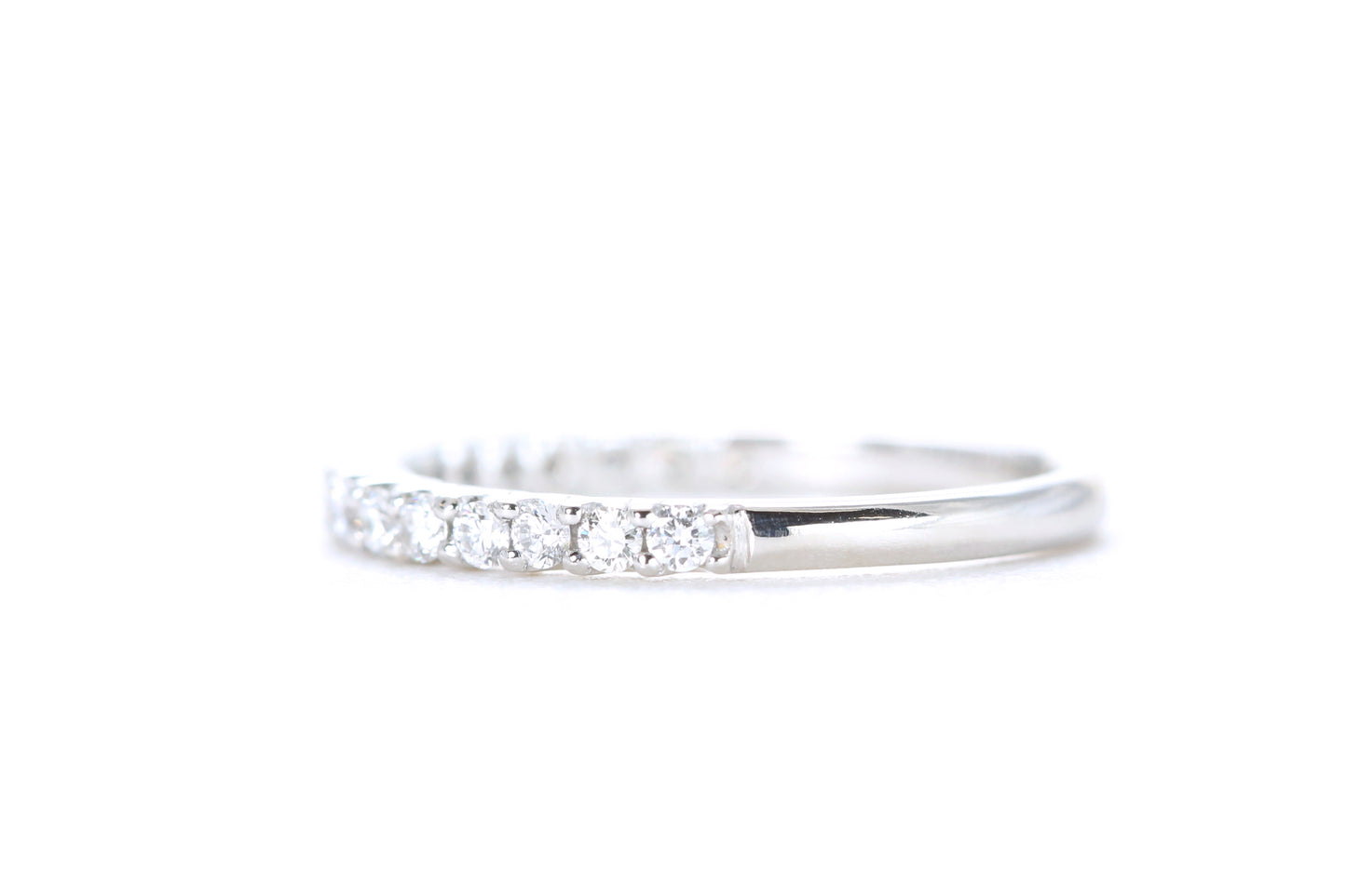 Pavé Diamond Ring 1/3 Carat in Platinum