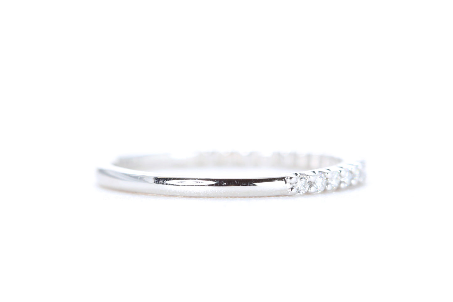 Pavé Diamond Ring 1/4 Carat in Platinum