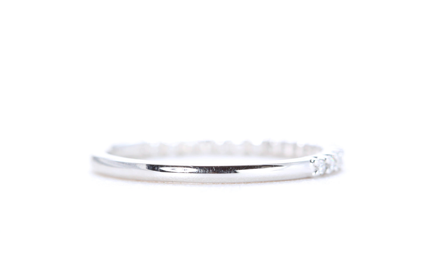Pavé Diamond Ring 1/4 Carat in Platinum