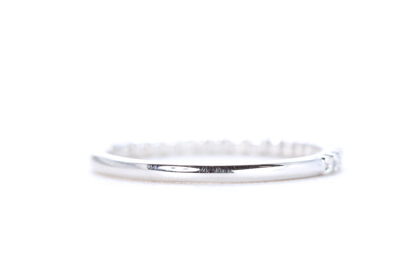 Pavé Diamond Ring 1/4 Carat in Platinum