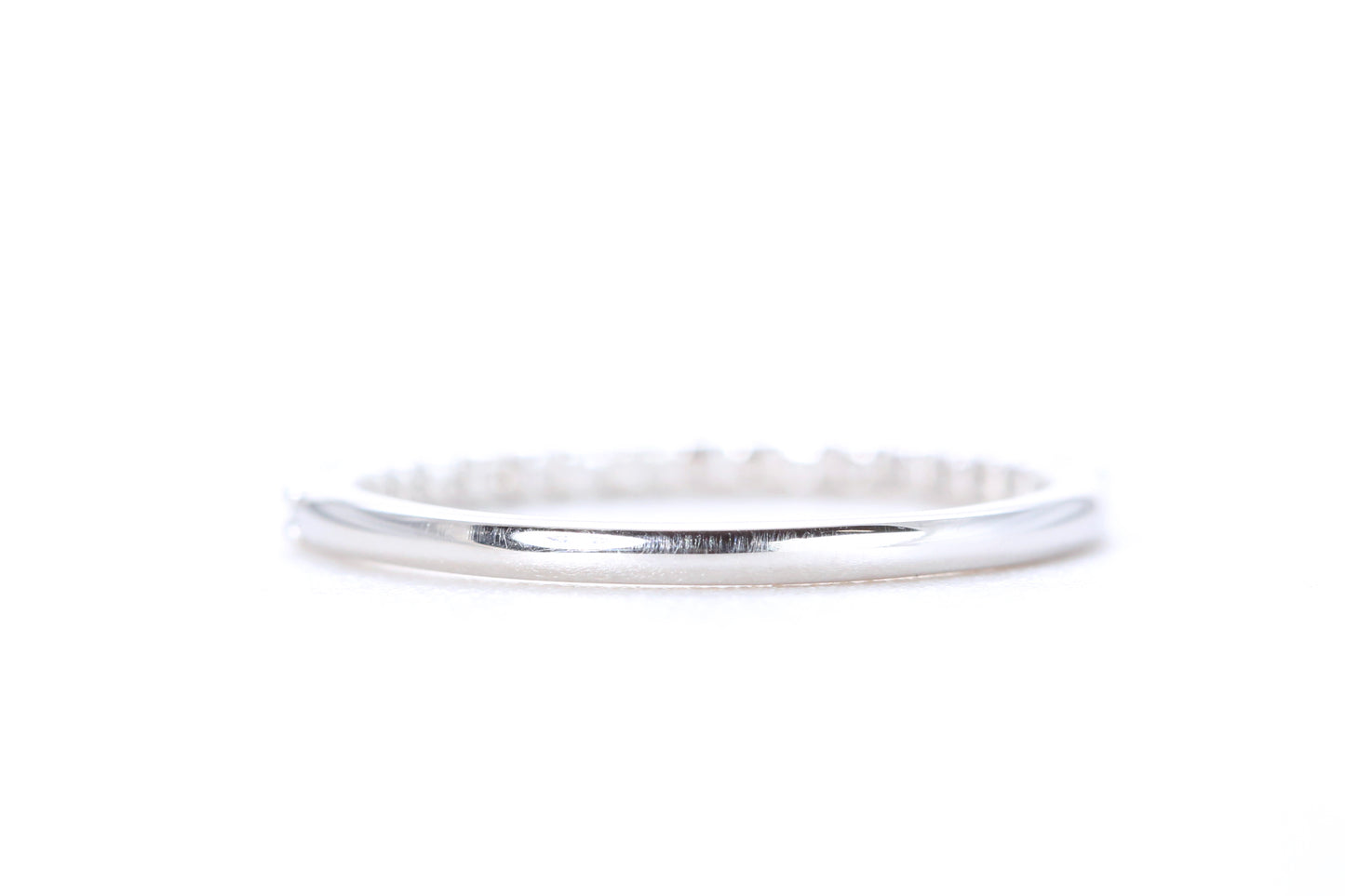 Pavé Diamond Ring 1/4 Carat in Platinum