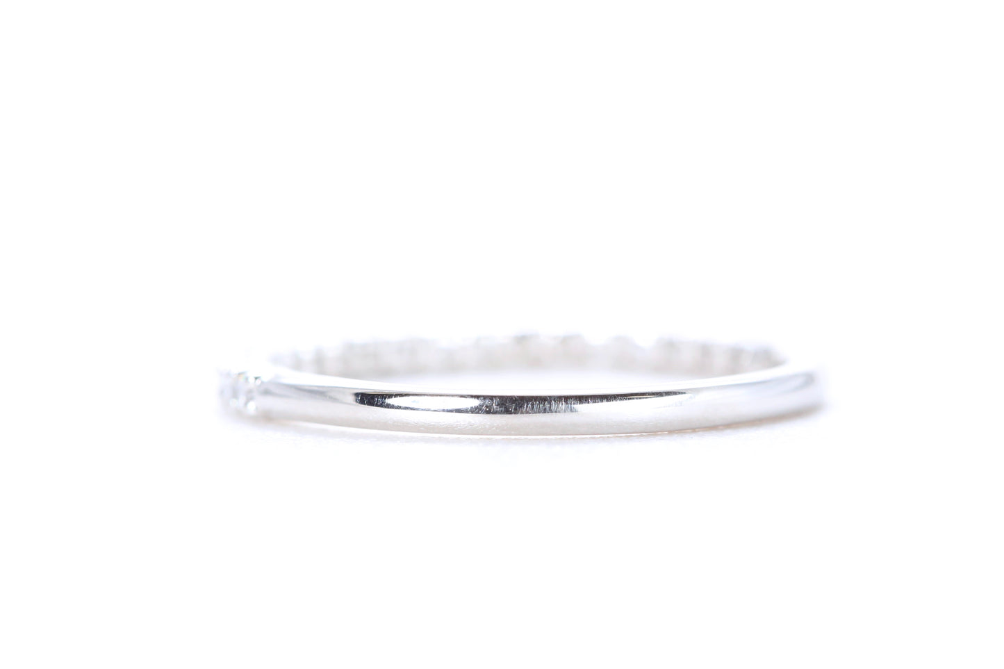 Pavé Diamond Ring 1/4 Carat in Platinum