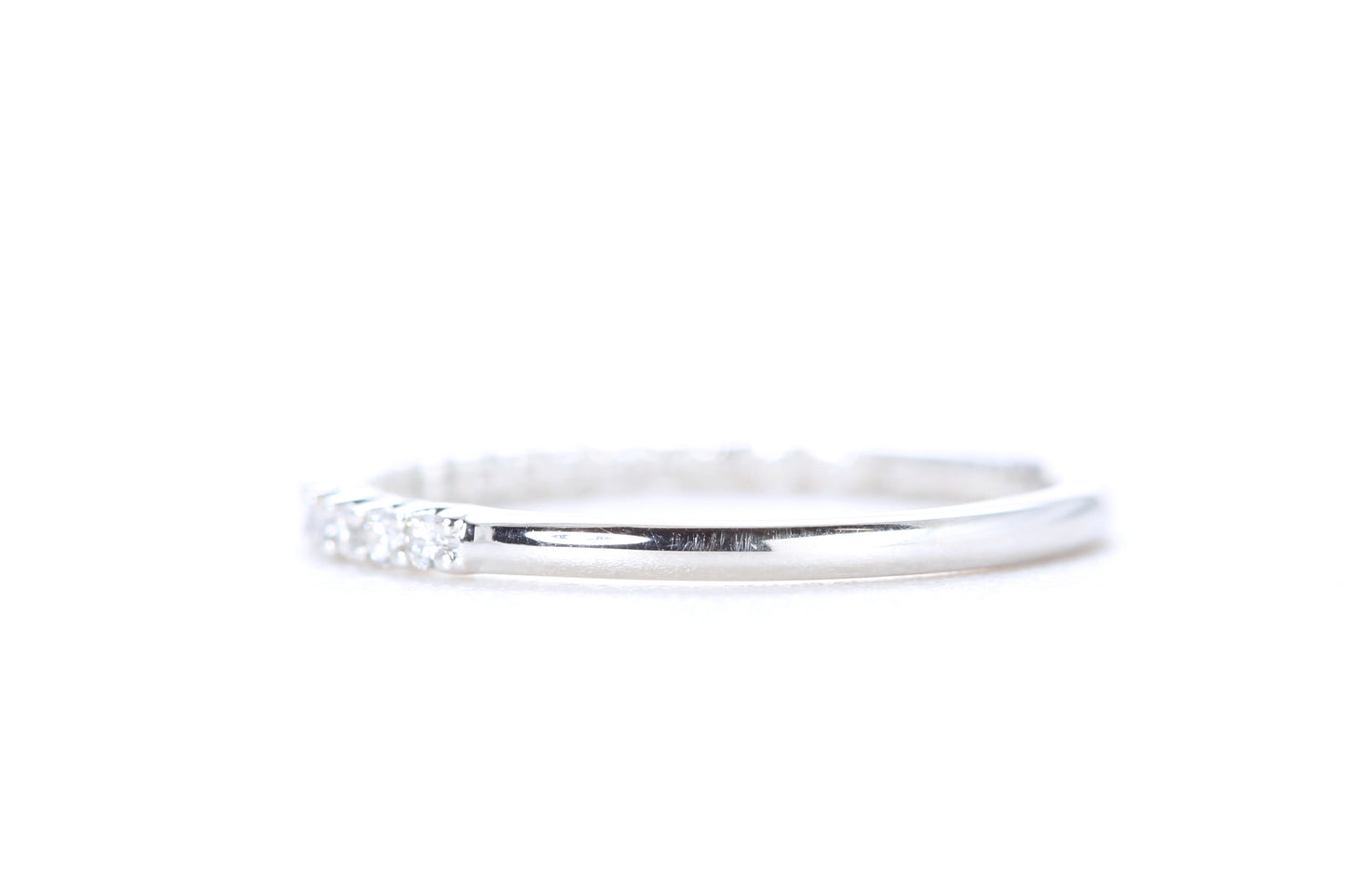 Pavé Diamond Ring 1/4 Carat in Platinum