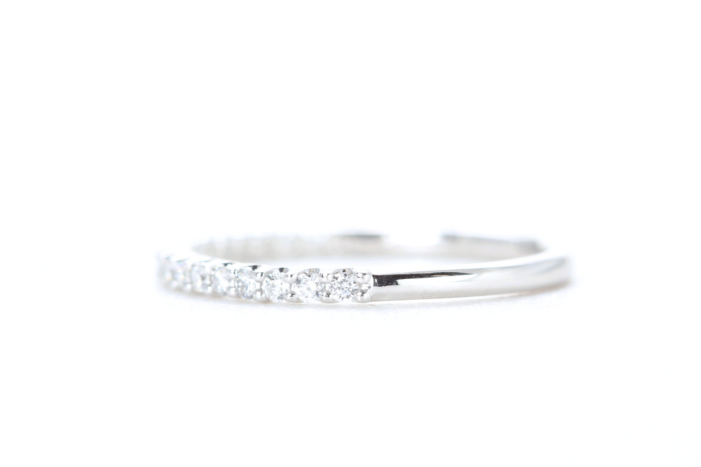 Pavé Diamond Ring 1/4 Carat in Platinum