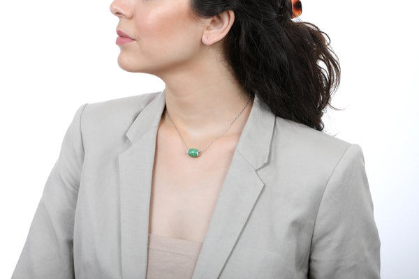Jadeite Cylinder Pendant