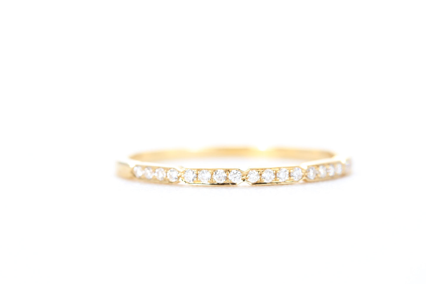 Segmented Diamond Ring