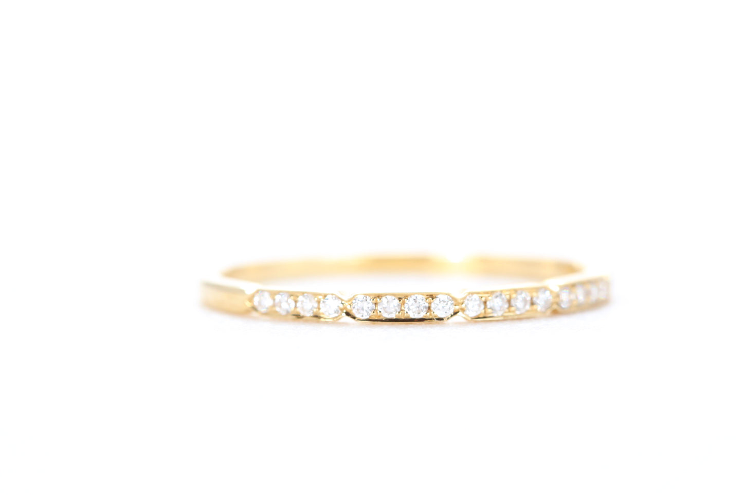 Segmented Diamond Ring