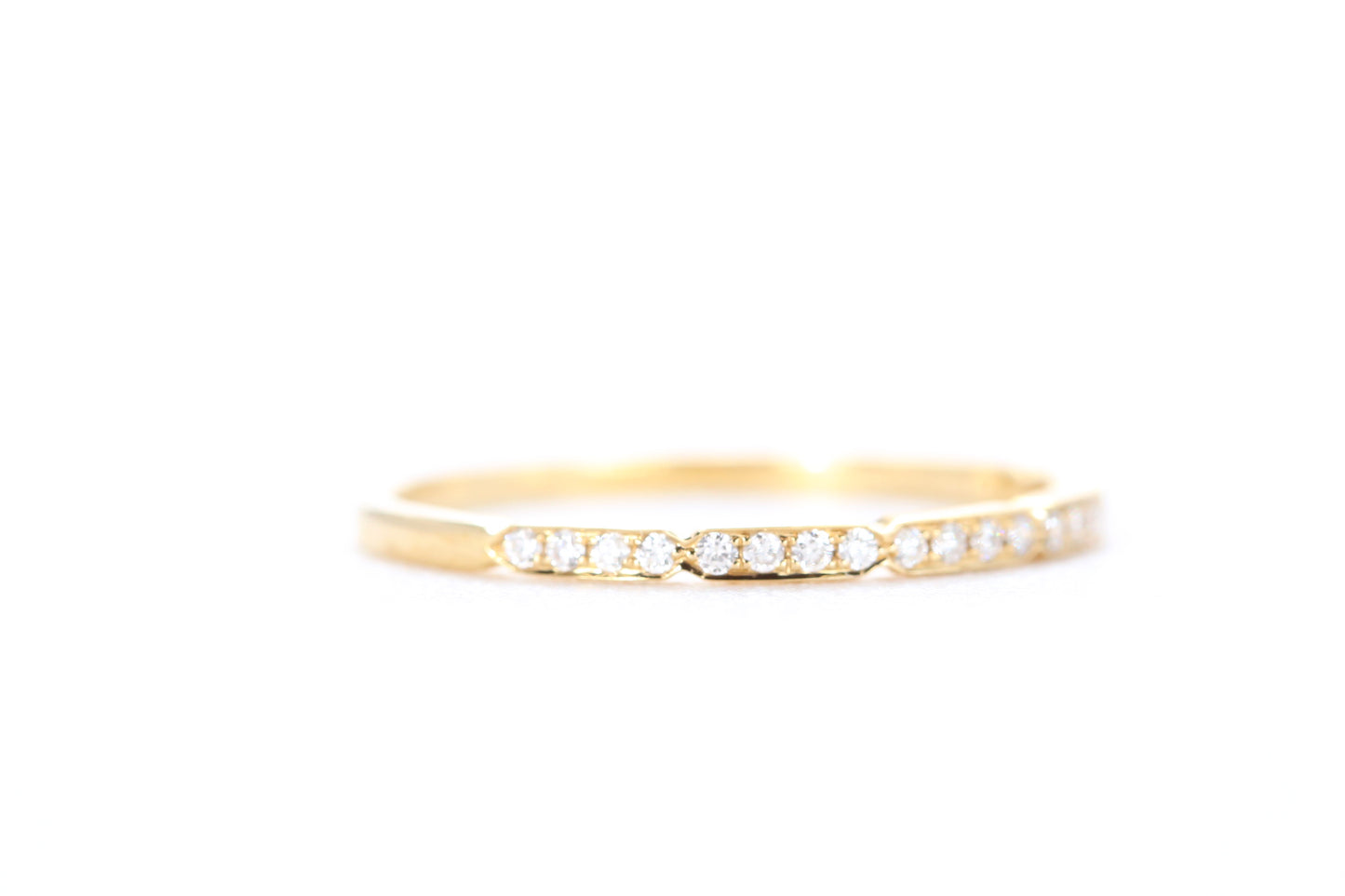 Segmented Diamond Ring