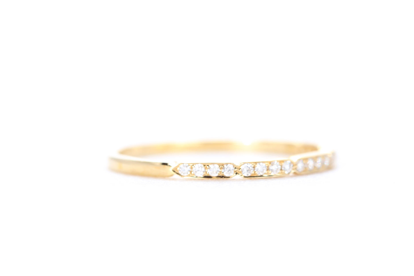 Segmented Diamond Ring