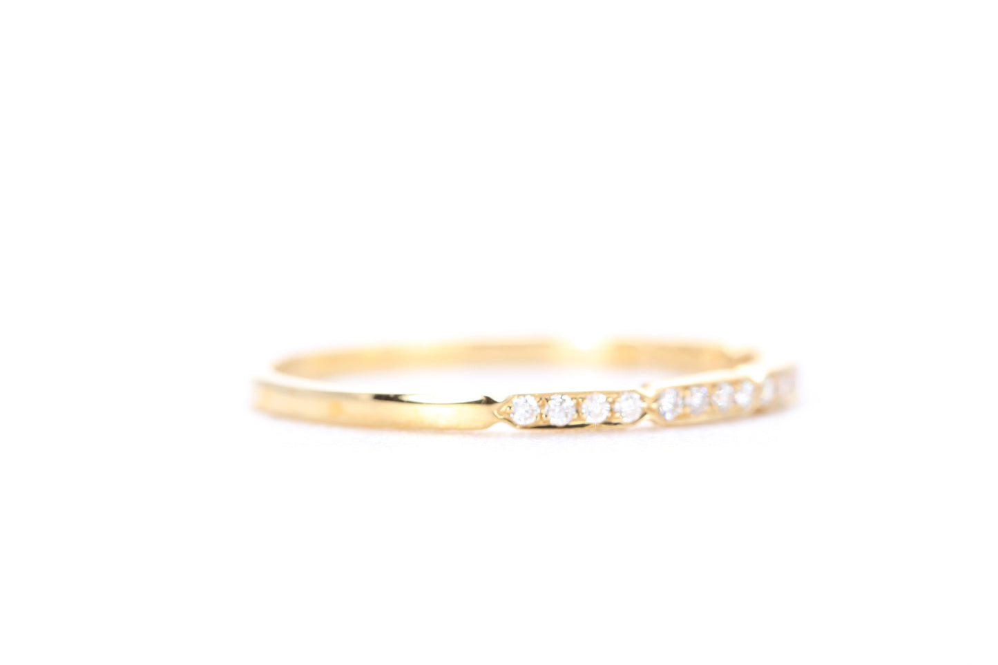 Segmented Diamond Ring