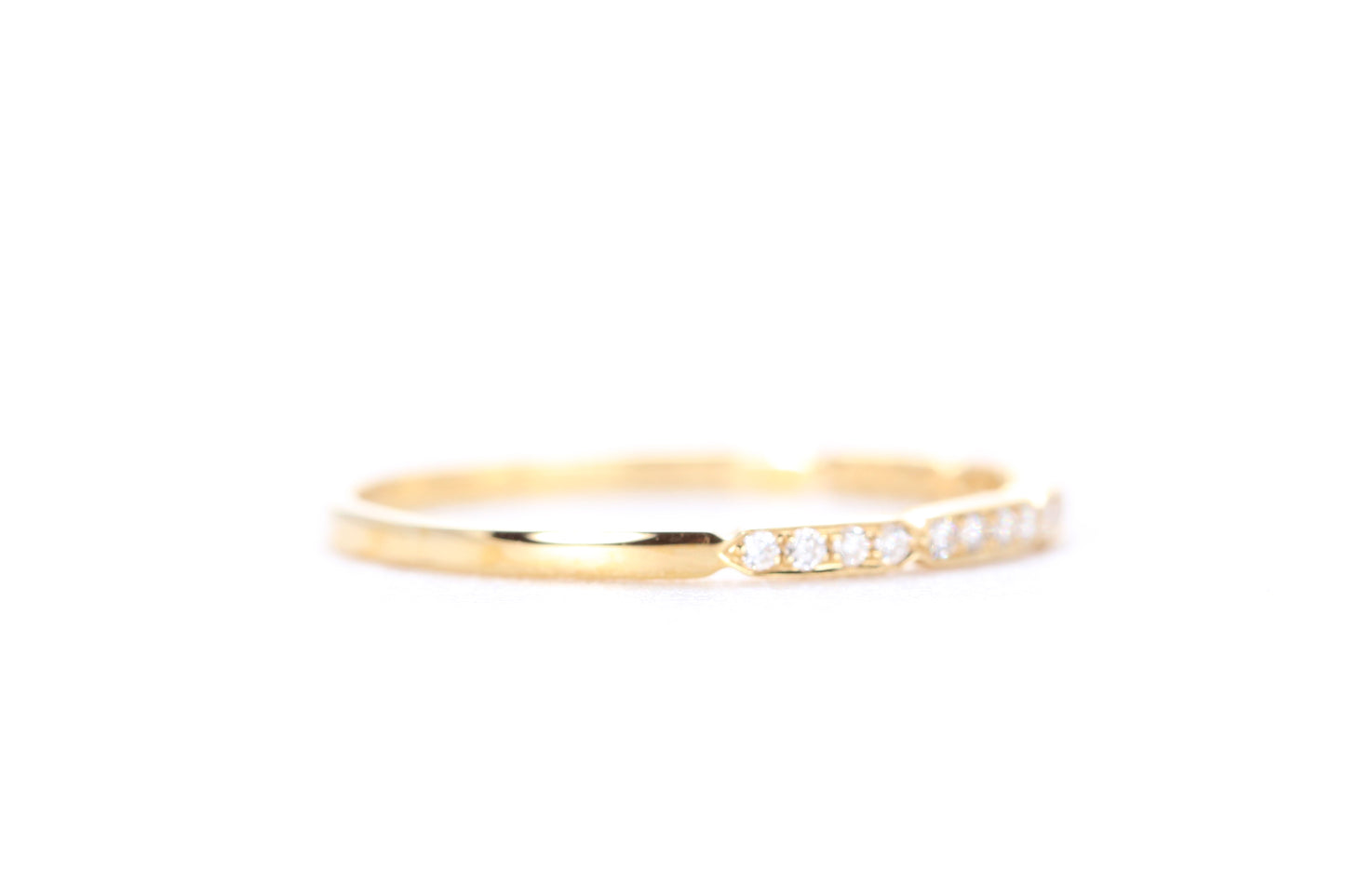Segmented Diamond Ring
