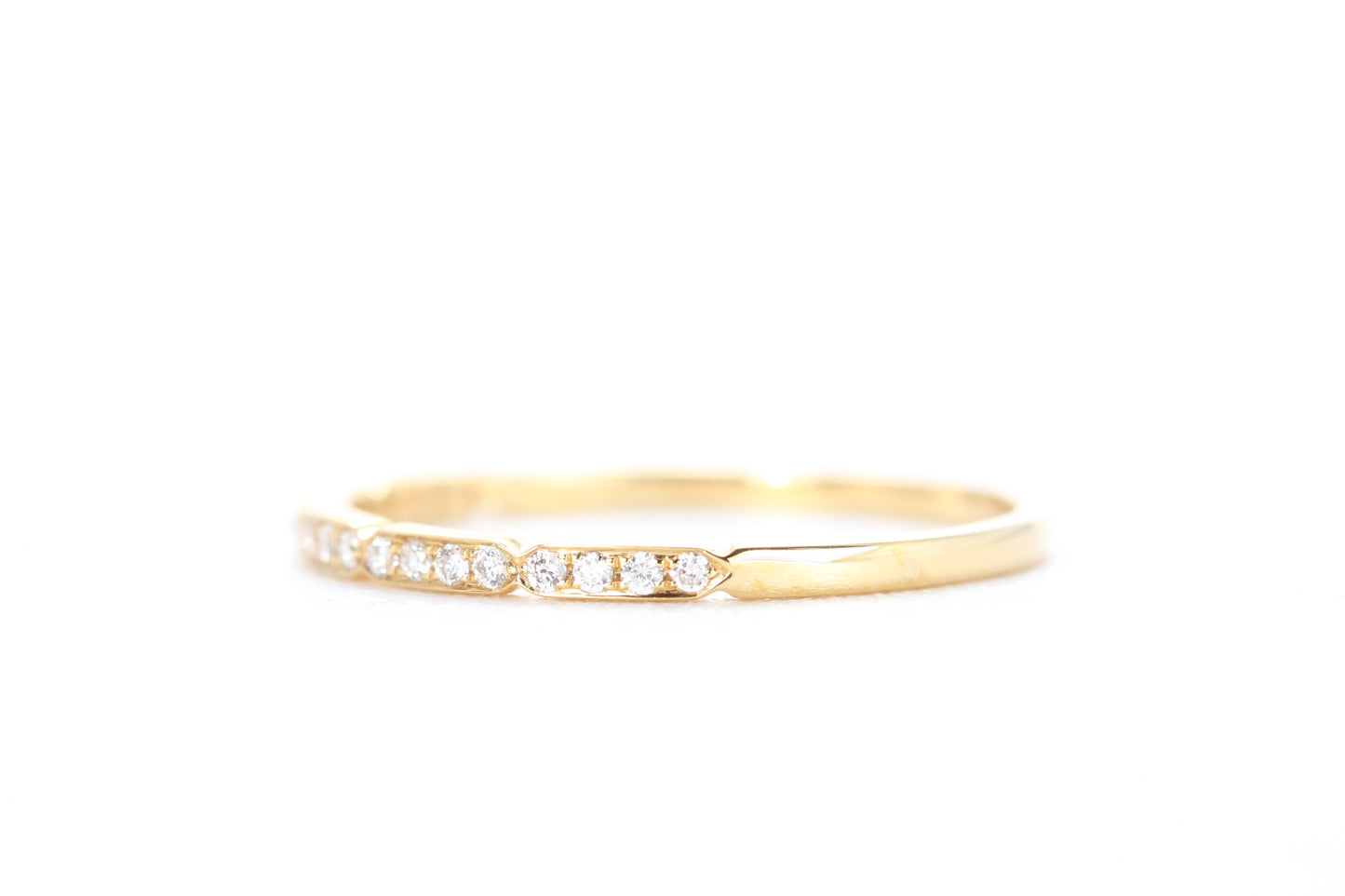 Segmented Diamond Ring