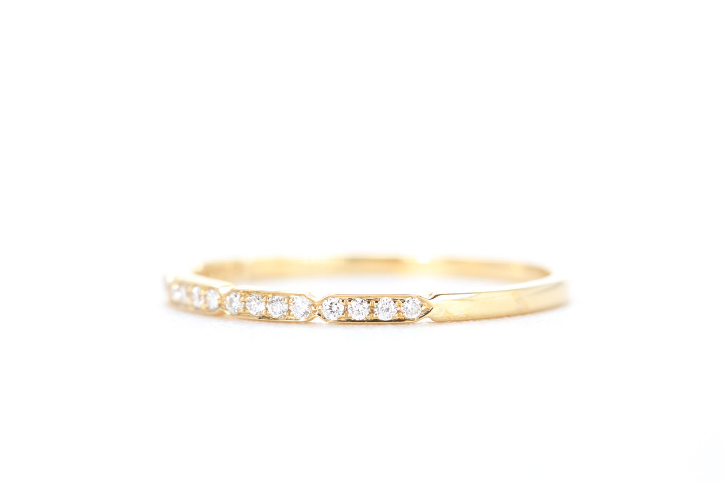 Segmented Diamond Ring