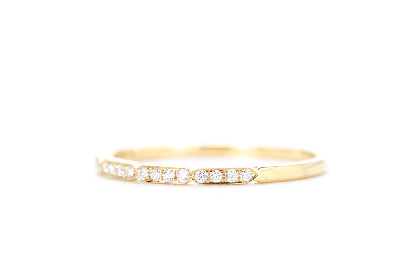Segmented Diamond Ring