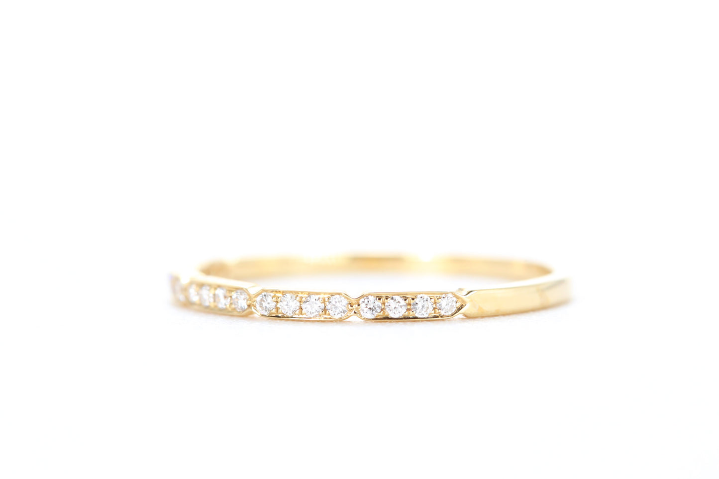 Segmented Diamond Ring