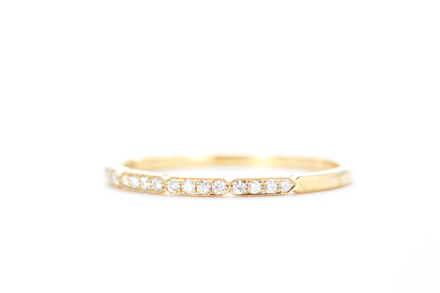 Segmented Diamond Ring
