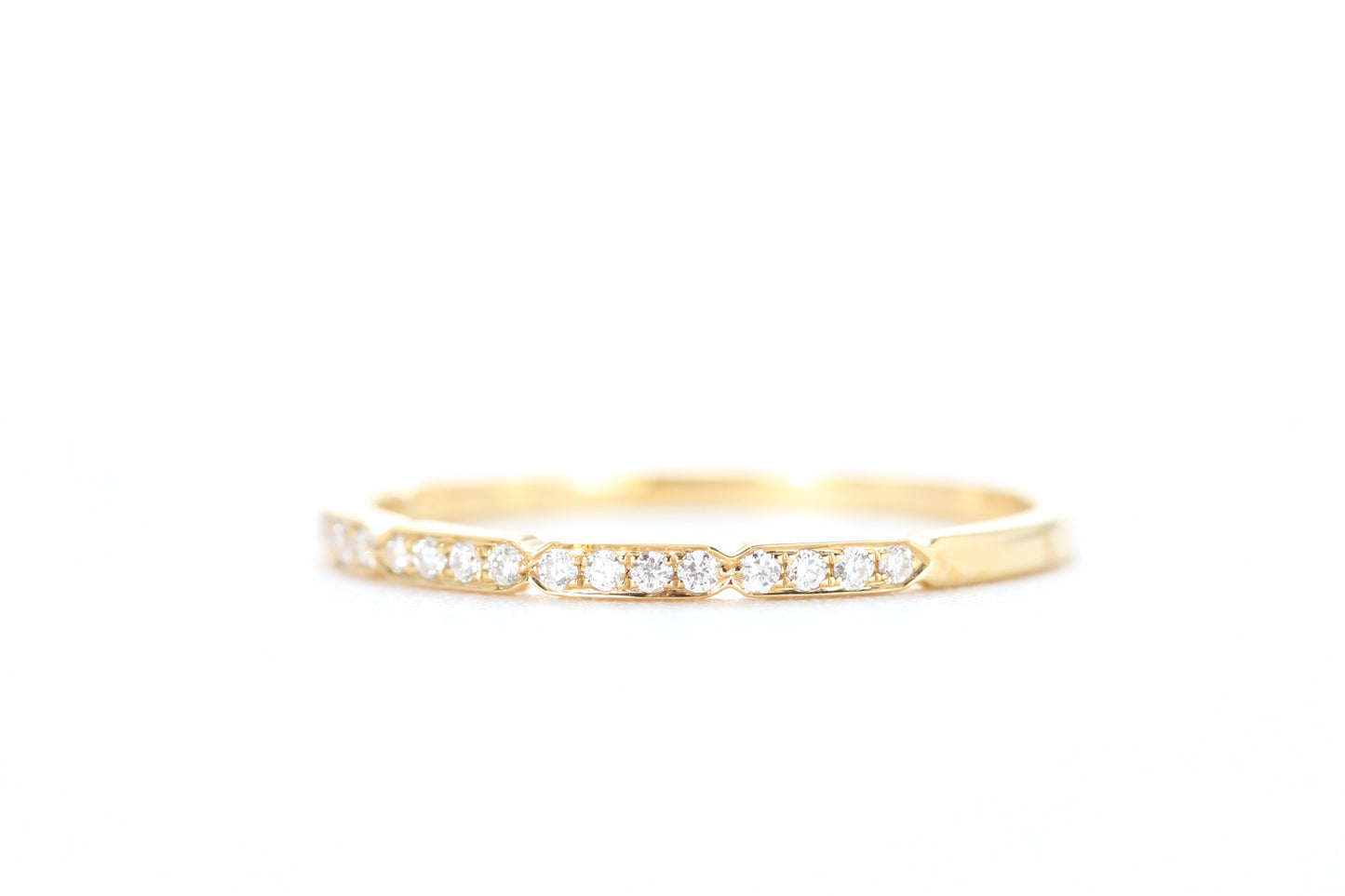 Segmented Diamond Ring