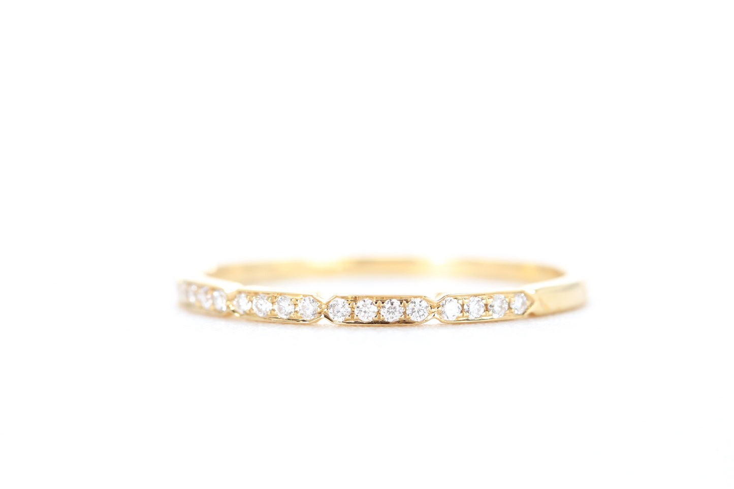 Segmented Diamond Ring