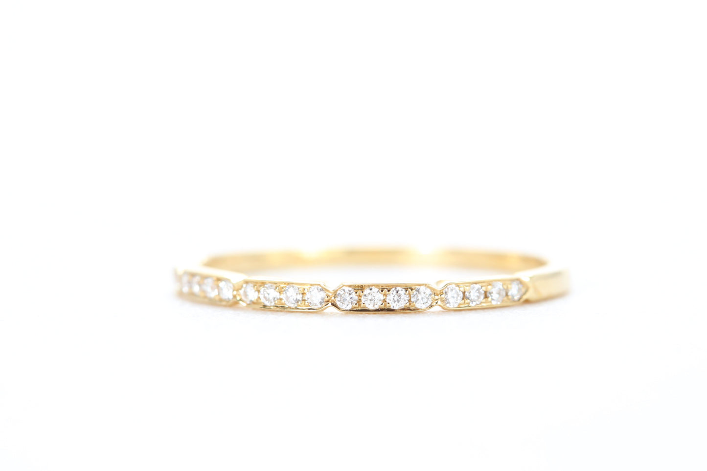 Segmented Diamond Ring