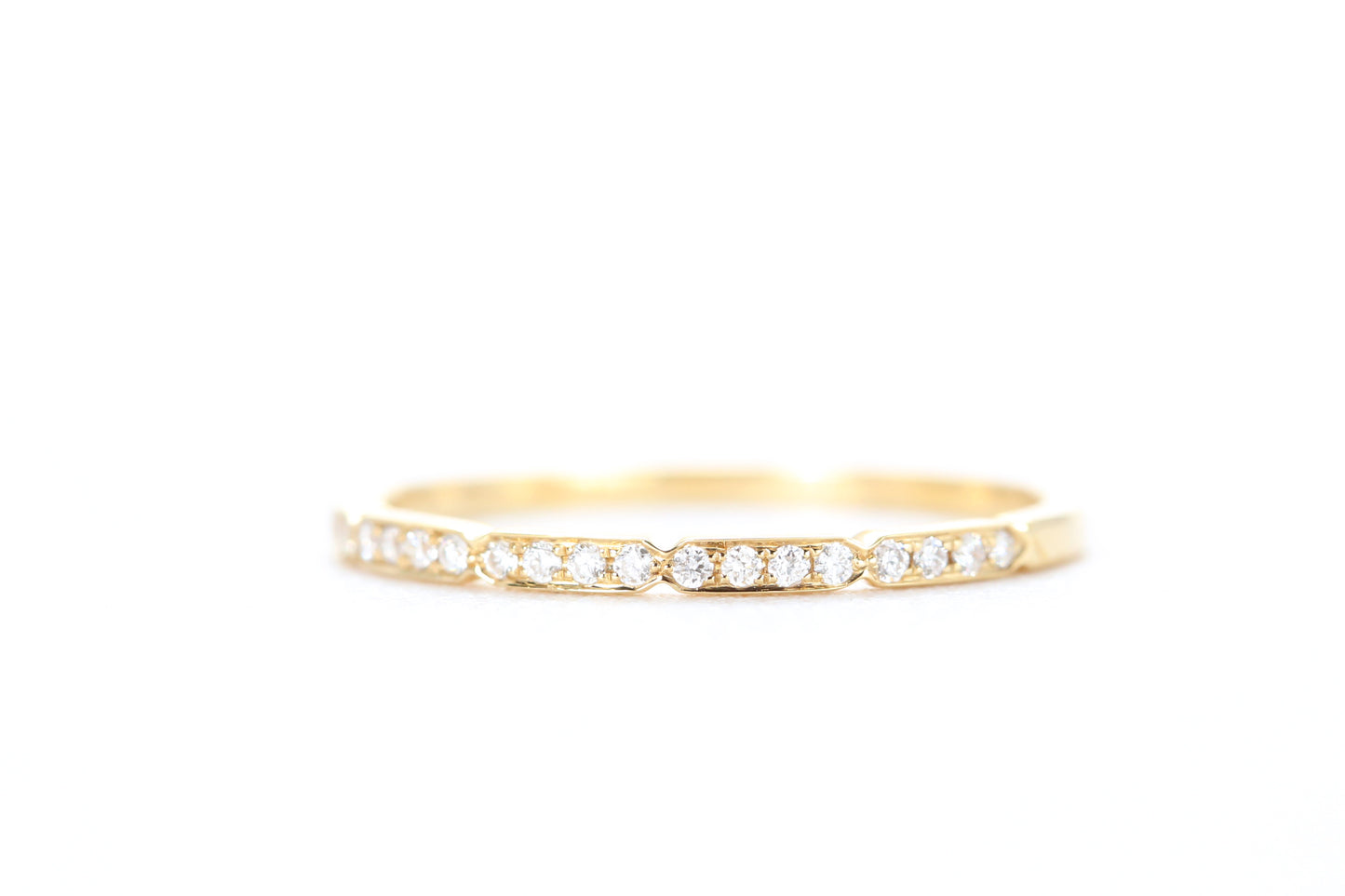 Segmented Diamond Ring