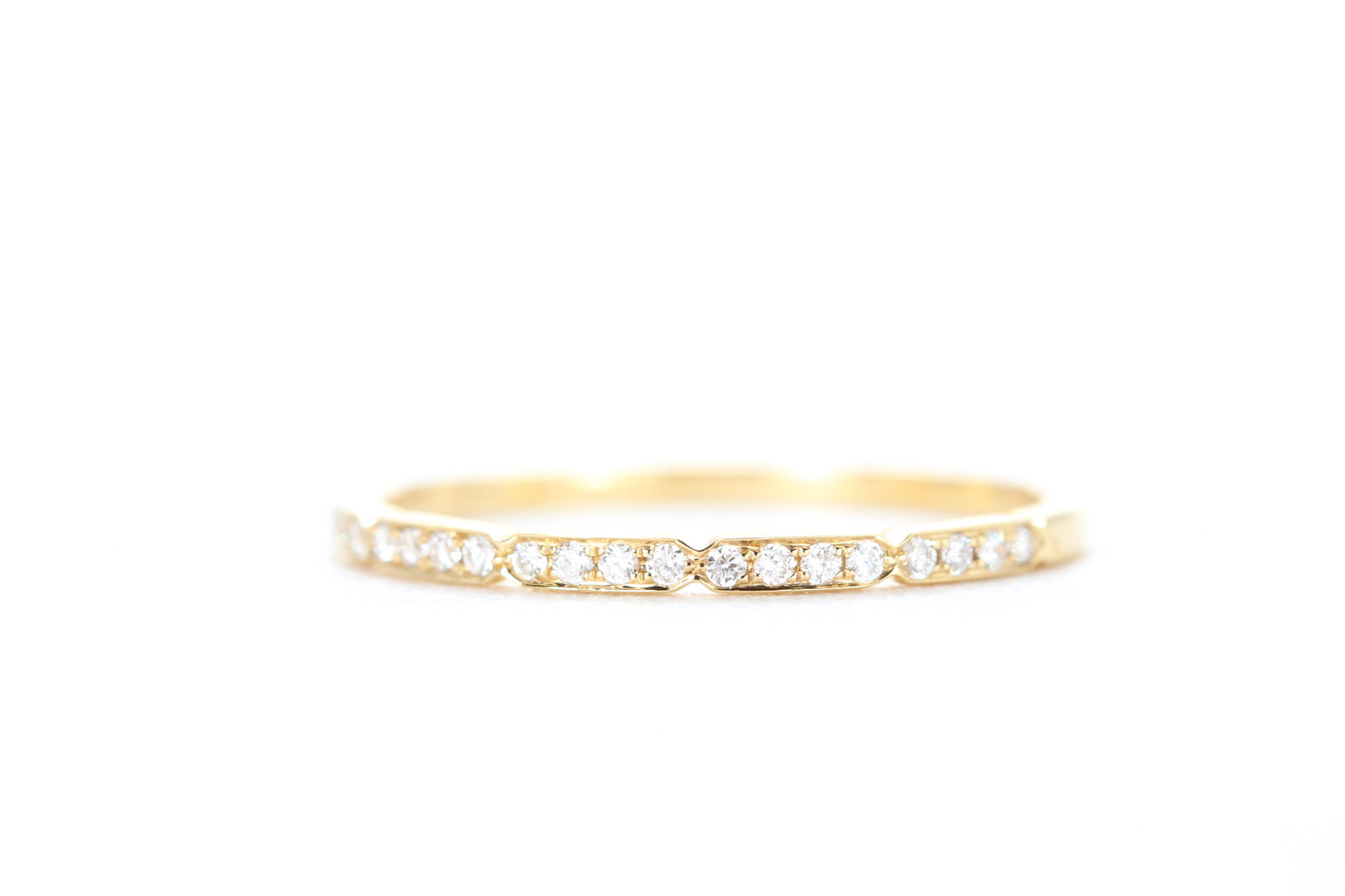 Segmented Diamond Ring