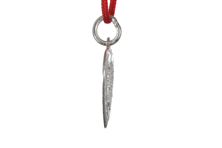 Sterling Silver Mini Heart Dragon Pendant