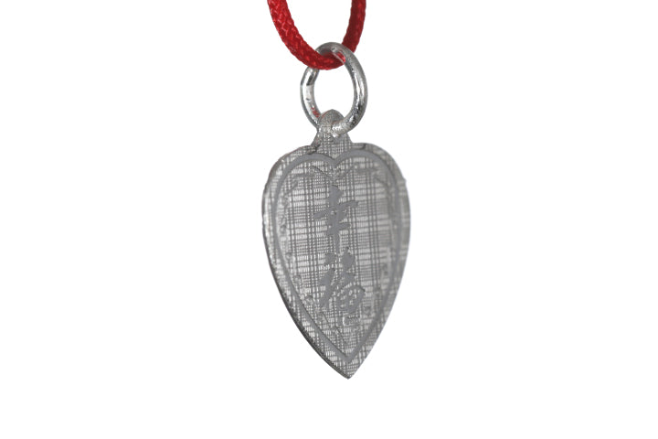 Sterling Silver Mini Heart Dragon Pendant