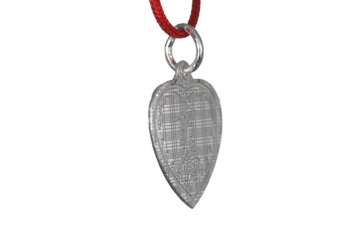 Sterling Silver Mini Heart Dragon Pendant
