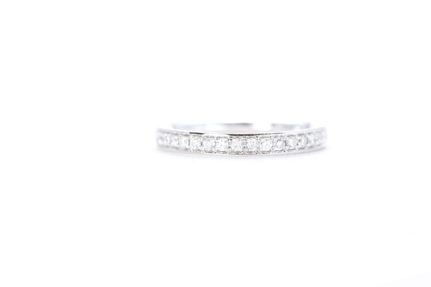 Single Row Pavé Diamond Ring 1/5 Carat