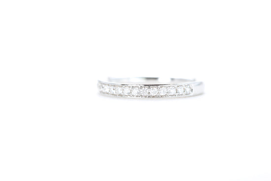 Single Row Pavé Diamond Ring 1/5 Carat