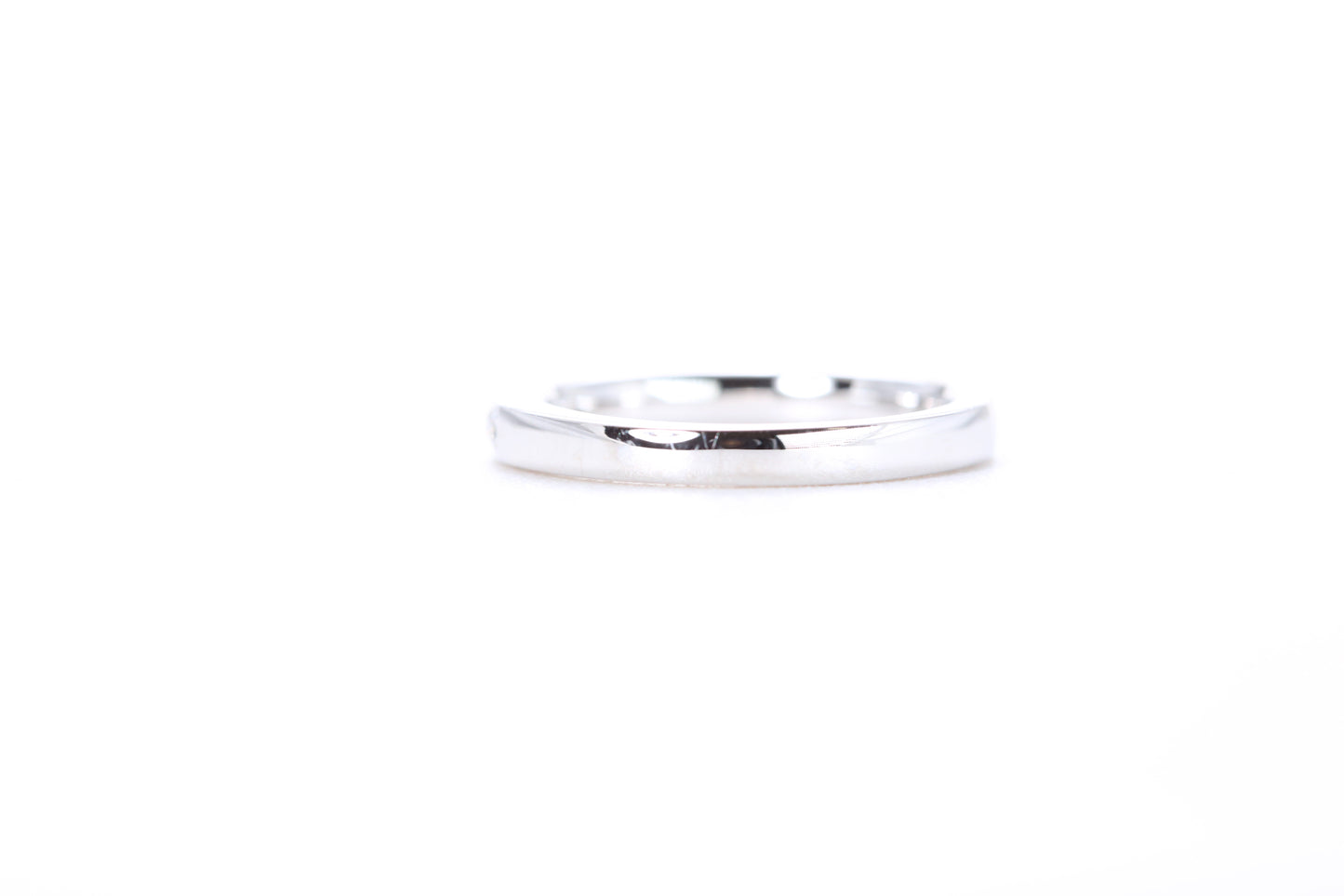 Single Row Pavé Diamond Ring 1/5 Carat in Platinum