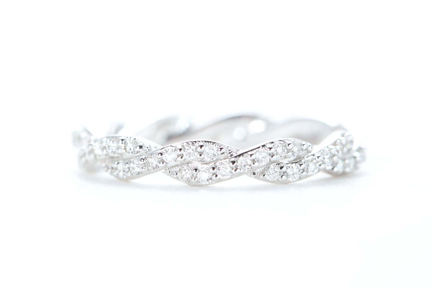 Twist Diamond Ring