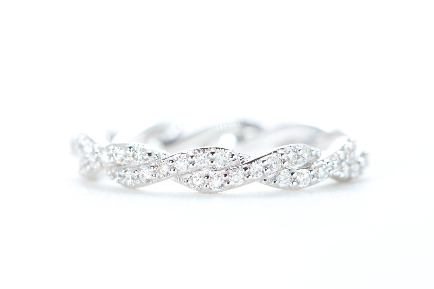 Twist Diamond Ring