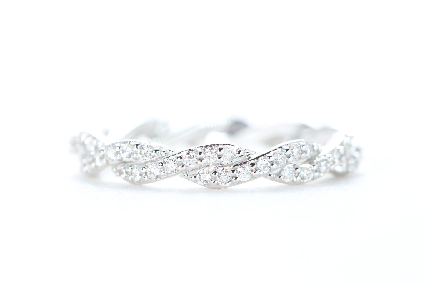 Twist Diamond Ring