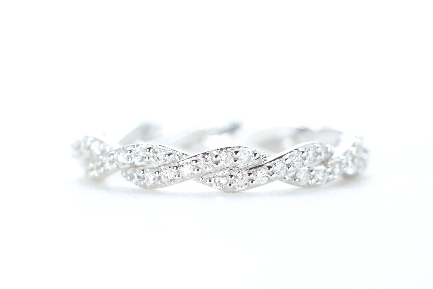 Twist Diamond Ring