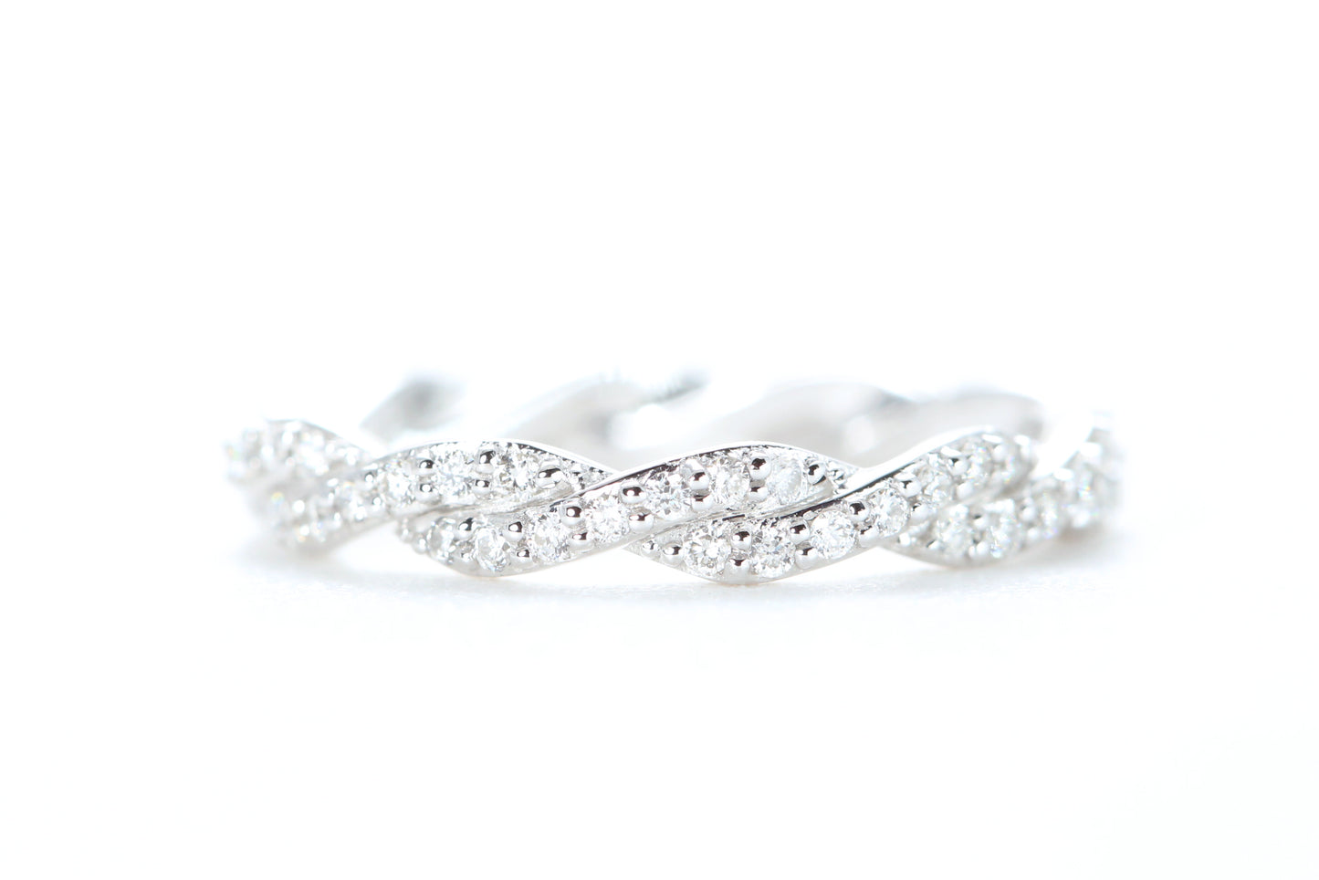 Twist Diamond Ring