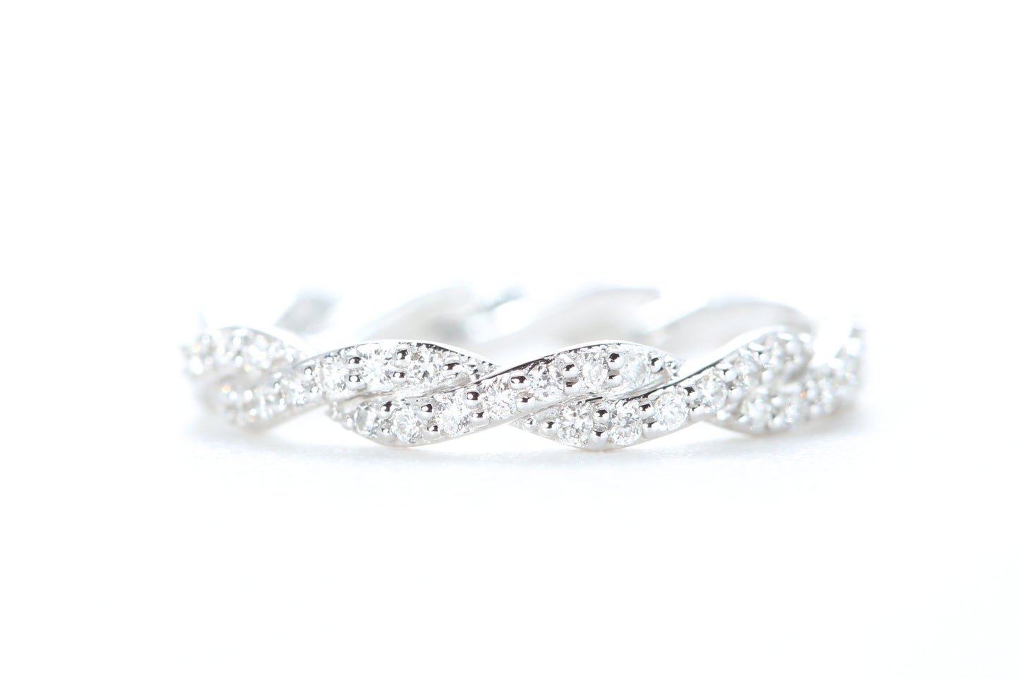 Twist Diamond Ring